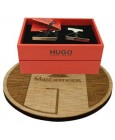 cufflinks Hugo Boss stick - plated
