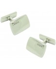 cufflinks Hugo Boss square letters 3D - plated