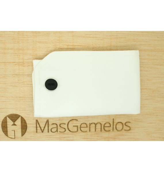 Gemelos Hugo Boss round classic negro