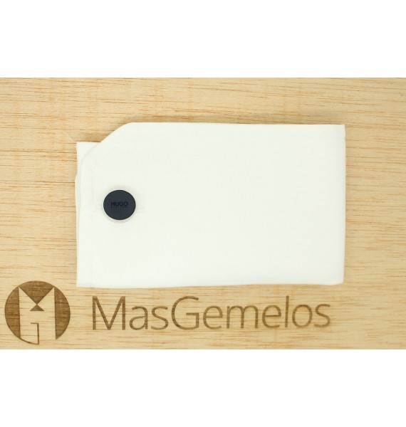 Gemelos Hugo Boss round classic azul marino