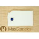 Blue Rounded Edge Square Cufflinks 