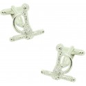 Cufflinks for shirt rapier bullfighter