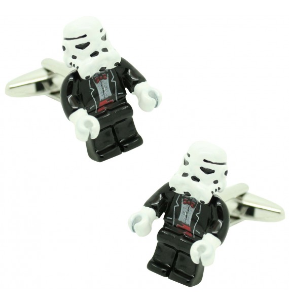 Gemelos para camisa Lego stormtrooper Star Wars