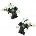 Gemelos para camisa Lego stormtrooper Star Wars