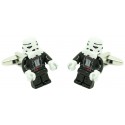 Cufflinks lego stormtrooper of star wars