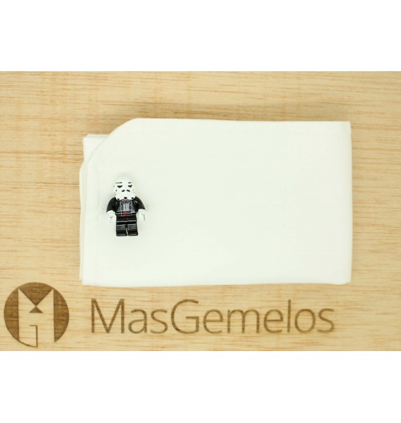 Gemelos para camisa Lego stormtrooper Star Wars