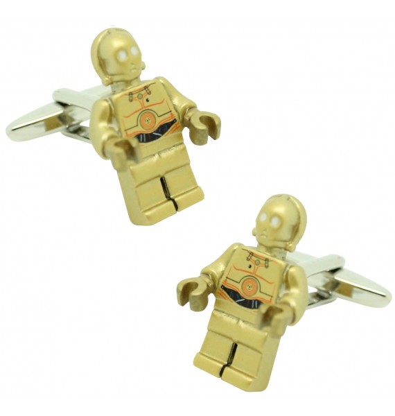 Gemelos para camisa Lego C3PO Star Wars