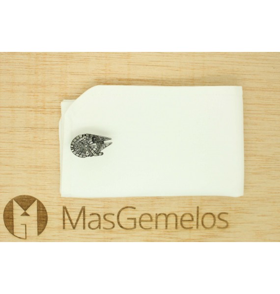 Boutons de manchette de chemise Star Wars Millennium Falcon