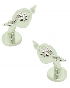 Gemelos para camisa Yoda plated Star Wars