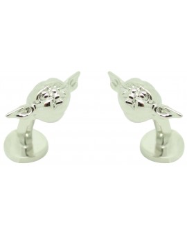 Gemelos para camisa Yoda plated Star Wars 2