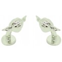 Cufflinks Yoda plated of plated Star Wars