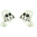 Gemelos para camisa Darth Vader 3D plated Star Wars