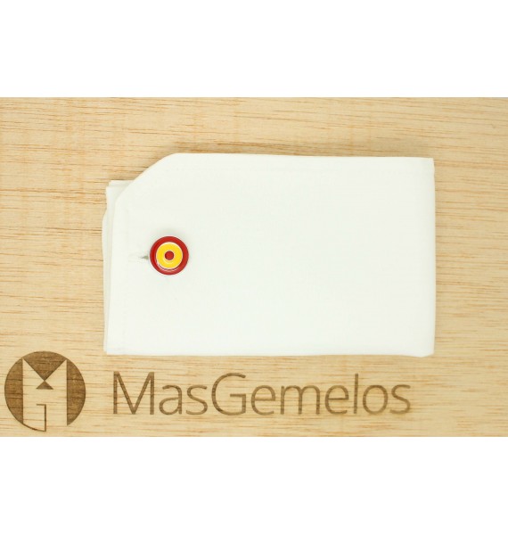 Gemelli da polso aereo con scarpetta Spagna