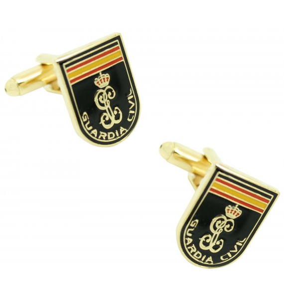 Cufflinks for shirt emblem old Civil Guard Spain