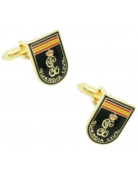 Cufflinks for shirt emblem old Civil Guard Spain
