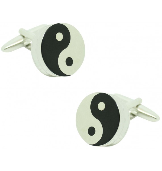 Cufflinks for Ying Yang 3D 