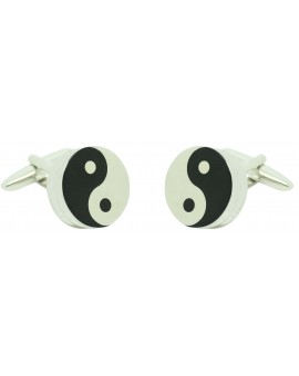 Cufflinks for Ying Yang 3D  2