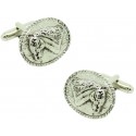 Cufflinks for horse figure shirt