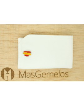 Boutons de manchette de chemise drapeau espagnol original