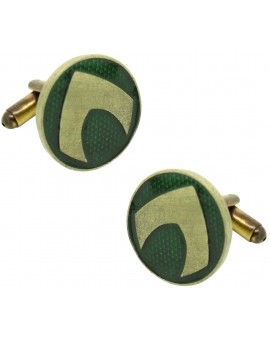 Gemelos para camisa Aquaman green