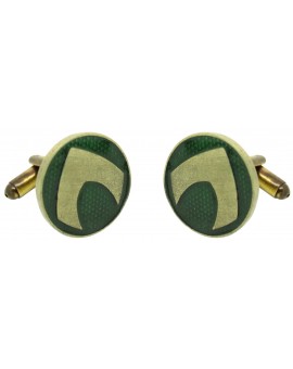 Cufflinks of Aquaman green 2