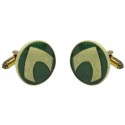 Cufflinks of Aquaman green
