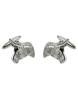 Gemelos para camisa cabeza de caballo arnés 2