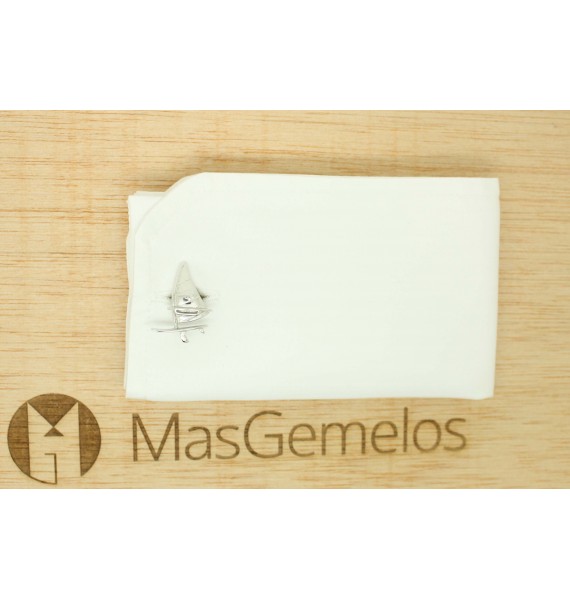 Gemelli da polso Windsurf silver 3d