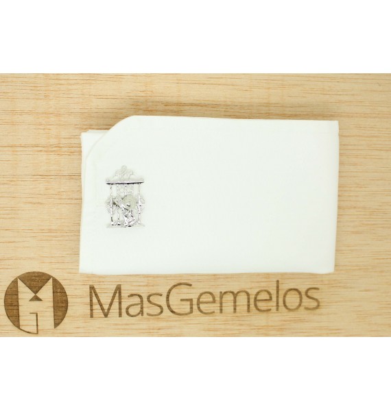 Cufflinks for shirt Grilles with hat and guitar