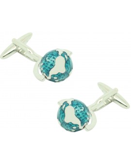 Globe Cufflinks 