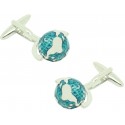 Globe Cufflinks 