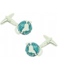 Globe Cufflinks 