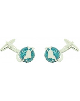 Globe Cufflinks  2