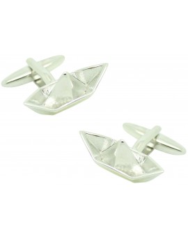 Gemelos para camisa Barco de papel