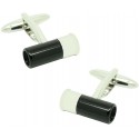 black Gun Cartridge Cufflinks 