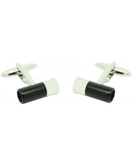 black Gun Cartridge Cufflinks  2