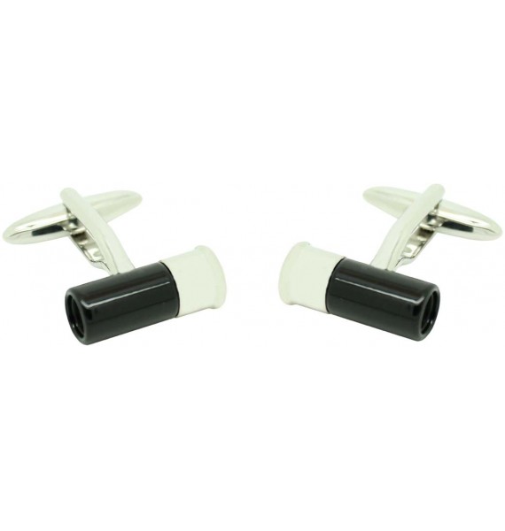 black Gun Cartridge Cufflinks 