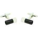 black Gun Cartridge Cufflinks 