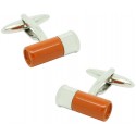 Gemelos para camisa Cartucho naranja