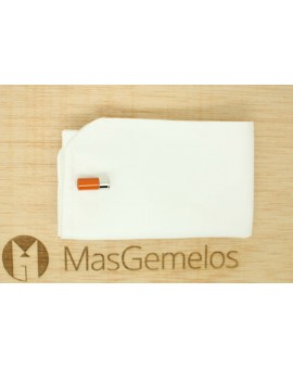 orange Gun Cartridge Cufflinks 