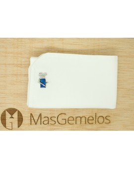 Gemelli per camicia Borsa da golf blu