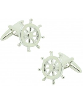 Boat Wheel Cufflinks 