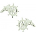 Boat Wheel Cufflinks 