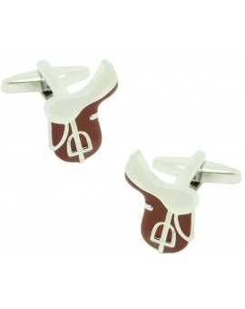 Gemelos para camisa montura de caballo