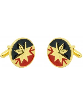 Marvel captain shirt cufflinks 2