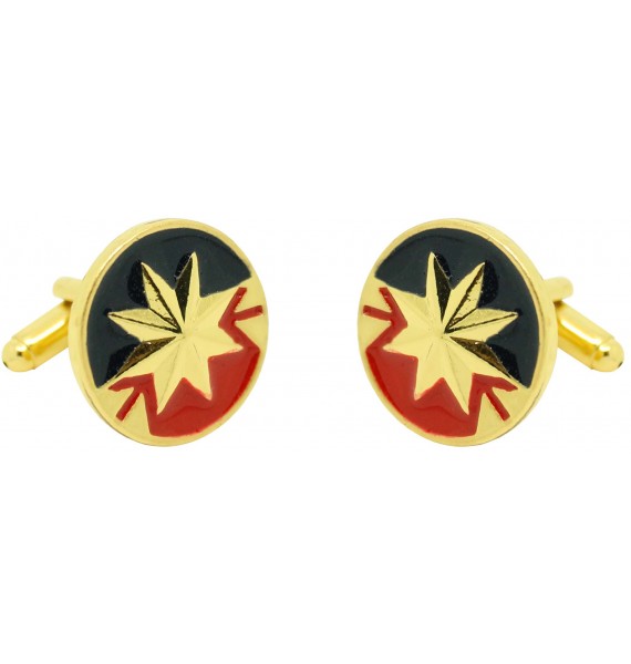 Boutons de manchette pour la chemise du capitaine Marvel