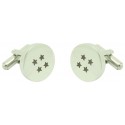Dragon ball 4 star plated shirt cufflinks