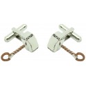 Thor hammer shirt cufflinks - MARVEL