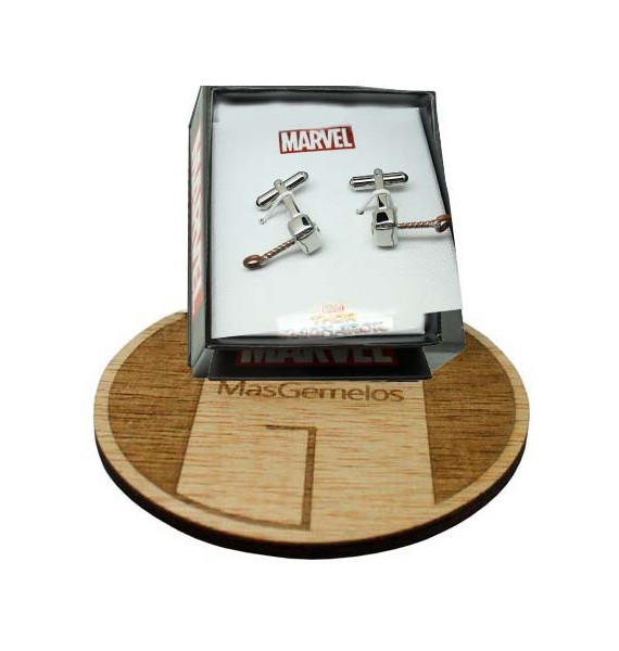 Abotoaduras para camisa de martelo Thor - MARVEL