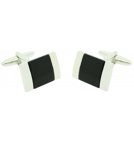 Gemelos para camisa ICON flor de lys black